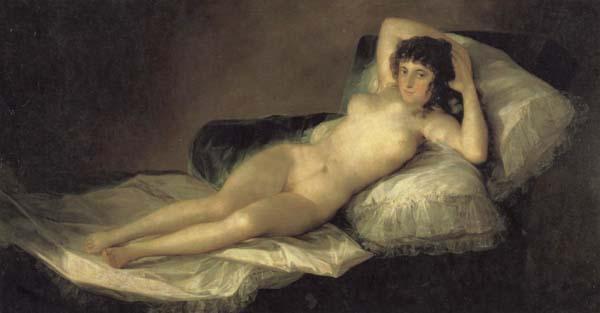 Francisco de goya y Lucientes The Maja Nude Sweden oil painting art
